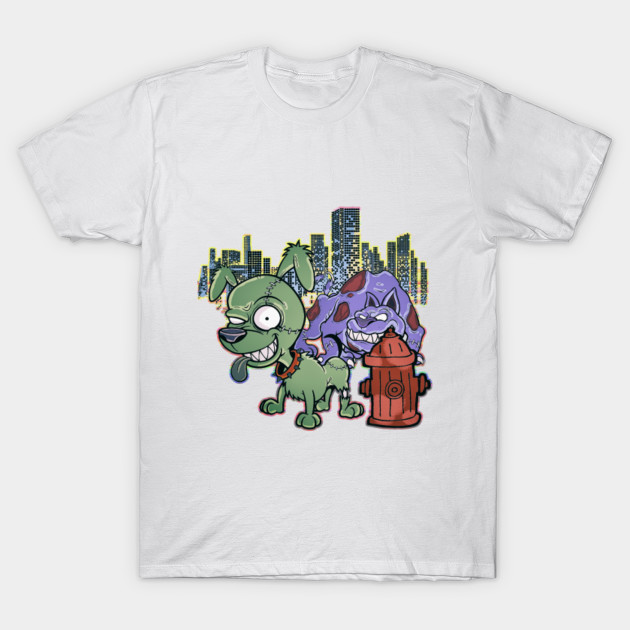 Zombie Street Dogs T-Shirt-TOZ